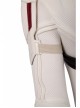 Black Widow Natasha Romanoff White Battle Suit Halloween Cosplay Accessories White Shoulder Guards