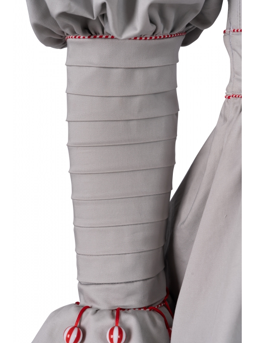 Movie It Chapter 2 Pennywise Halloween Cosplay Costume Gray Top