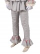 Movie It Chapter 2 Pennywise Halloween Cosplay Costume Gray Trousers