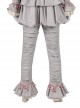 Movie It Chapter 2 Pennywise Halloween Cosplay Costume Gray Trousers