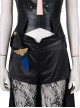 Game Fire Emblem Three Houses Female Leading Role Byleth Black Battle Suit Halloween Cosplay Costume Black Shorts