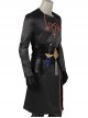 Game Fire Emblem Three Houses Male Leading Role Byleth Black Battle Suit Halloween Cosplay Costume Black Top