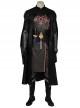 Game Fire Emblem Three Houses Male Leading Role Byleth Black Battle Suit Halloween Cosplay Costume Black Trousers
