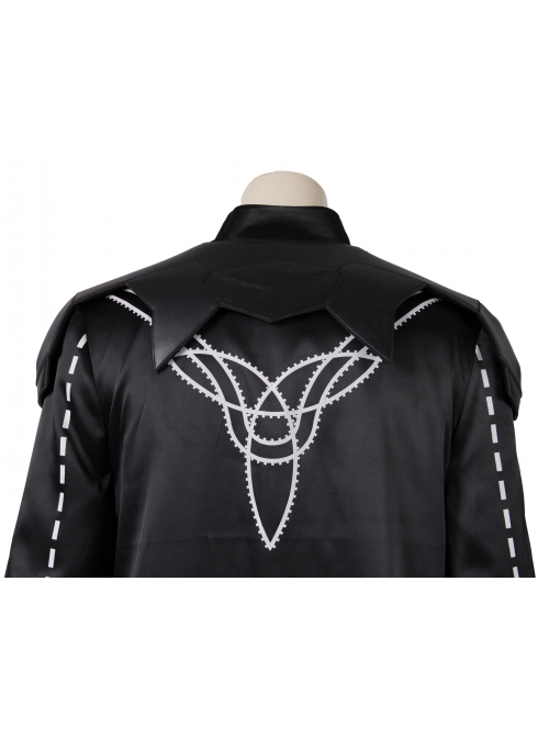 Game Fire Emblem Three Houses Male Leading Role Byleth Black Battle Suit Halloween Cosplay Accessories Black Shoulder Armor