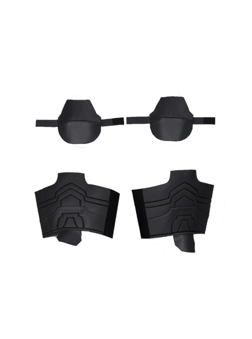 Game Fire Emblem Three Houses Male Leading Role Byleth Black Battle Suit Halloween Cosplay Accessories Elbow Guards And Wrist Guards