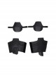 Game Fire Emblem Three Houses Male Leading Role Byleth Black Battle Suit Halloween Cosplay Accessories Elbow Guards And Wrist Guards