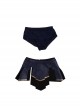 Wonder Woman 1984 Diana Prince Black Cloak Suit Halloween Cosplay Costume Blue Skirt