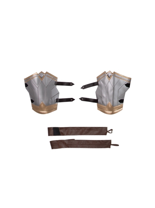 Wonder Woman 1984 Diana Prince Black Cloak Suit Halloween Cosplay Accessories Binding Bands And Wrist Guards