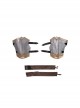 Wonder Woman 1984 Diana Prince Black Cloak Suit Halloween Cosplay Accessories Binding Bands And Wrist Guards