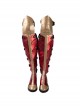 Wonder Woman 1984 Diana Prince Black Cloak Suit Halloween Cosplay Accessories Red-Golden Boots