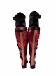 Wonder Woman 1984 Diana Prince Black Cloak Suit Halloween Cosplay Accessories Red-Golden Boots