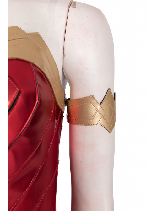 Wonder Woman 1984 Diana Prince Black Cloak Suit Halloween Cosplay Accessories Belt Components With Rope