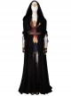 Wonder Woman 1984 Diana Prince Black Cloak Suit Halloween Cosplay Costume Black Cloak