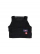 Game Cyberpunk 2077 Johnny Silverhand Keanu Reeves Halloween Cosplay Costume Black Vest