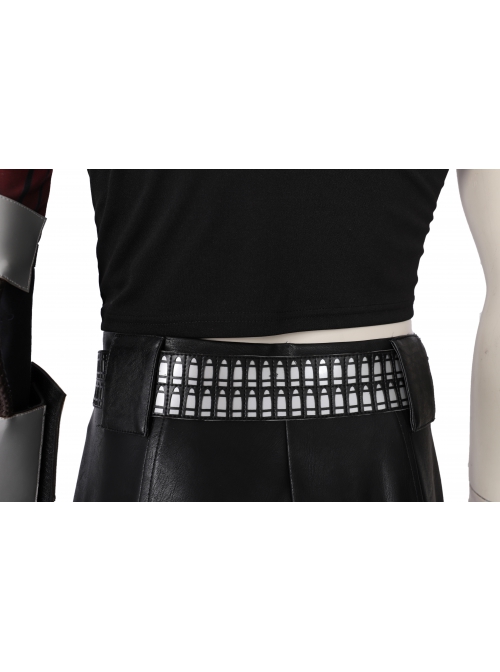 Game Cyberpunk 2077 Johnny Silverhand Keanu Reeves Halloween Cosplay Accessories Black Waistband