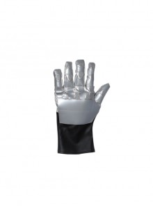 Game Cyberpunk 2077 Johnny Silverhand Keanu Reeves Halloween Cosplay Accessories Silver Glove