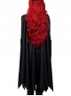 TV Drama Batwoman 2019 Kate Kane Black Battle Suit Halloween Cosplay Costume Black Cloak