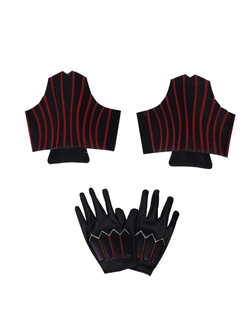 TV Drama Batwoman 2019 Kate Kane Black Battle Suit Halloween Cosplay Accessories Gloves And Wrist Guards
