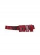 TV Drama Batwoman 2019 Kate Kane Black Battle Suit Halloween Cosplay Accessories Red Waistband