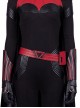 TV Drama Batwoman 2019 Kate Kane Black Battle Suit Halloween Cosplay Accessories Red Waistband
