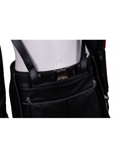 Final Fantasy VII Remake Tifa Lockhart New Version Halloween Cosplay Costume Black Skirt With Back Straps