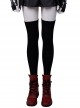 Final Fantasy VII Remake Tifa Lockhart New Version Halloween Cosplay Accessories Black Socks