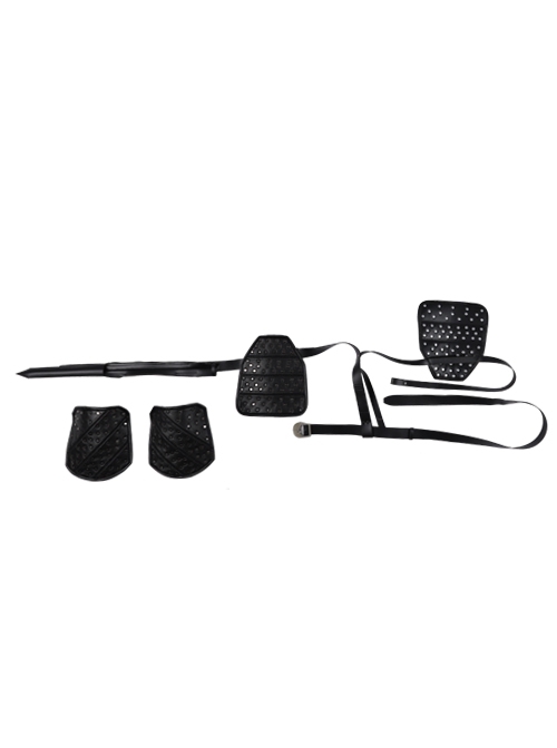 TV Drama The Witcher Gwynbleidd Geralt Of Rivia Halloween Cosplay Accessories Sword Cover And Belt Back Strap Components