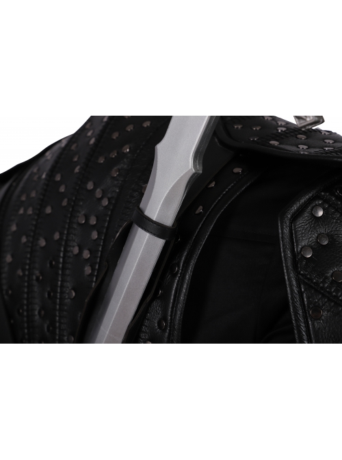 TV Drama The Witcher Gwynbleidd Geralt Of Rivia Halloween Cosplay Accessories Sword Cover And Belt Back Strap Components