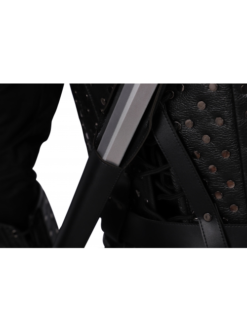 TV Drama The Witcher Gwynbleidd Geralt Of Rivia Halloween Cosplay Accessories Sword Cover And Belt Back Strap Components