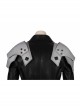 Final Fantasy VII Remake Sephiroth Black Windbreaker Suit Halloween Cosplay Costume Windbreaker And Shoulder Guards And Wrist Guards