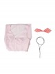 Crisis Core Final Fantasy VII Aerith Gainsborough New Version Halloween Cosplay Costume Dress And Necklace And Hair Clip