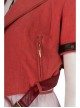 Final Fantasy VII Remake Aerith Gainsborough Halloween Cosplay Costume Red Jacket