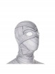 TV Drama Moon Knight Marc Spector White Bodysuit Suit Halloween Cosplay Costume Set