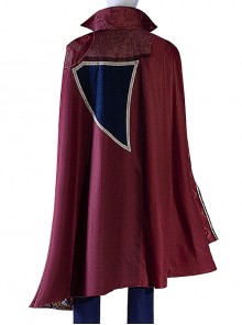 Doctor Strange In The Multiverse Of Madness Stephen Strange New Version Halloween Cosplay Costume Red Cloak