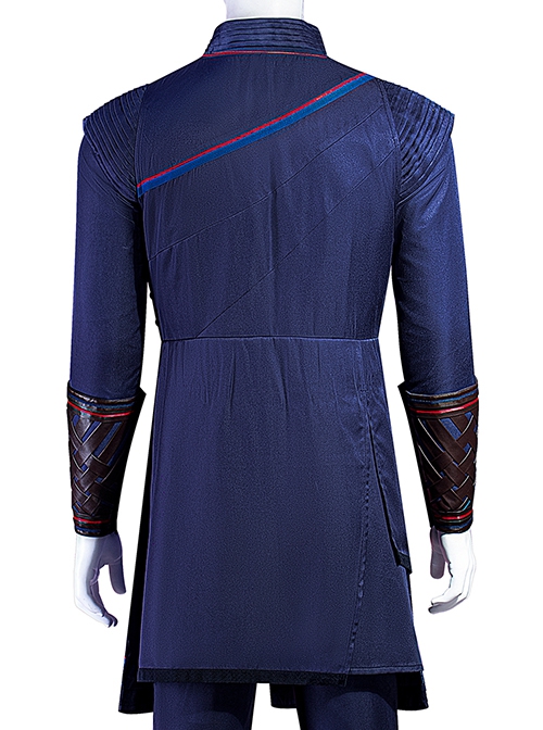 Doctor Strange In The Multiverse Of Madness Stephen Strange New Version Halloween Cosplay Costume Blue Outer Top