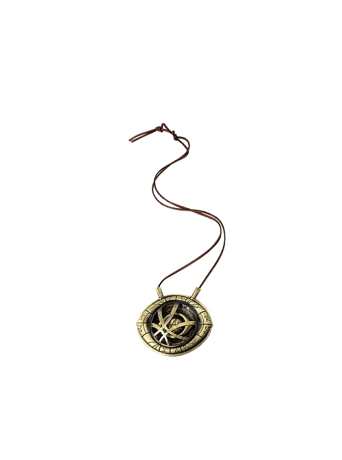 Doctor Strange In The Multiverse Of Madness Stephen Strange New Version Halloween Cosplay Accessories Bronze Necklace