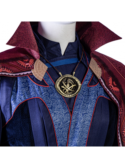 Doctor Strange In The Multiverse Of Madness Stephen Strange New Version Halloween Cosplay Accessories Bronze Necklace