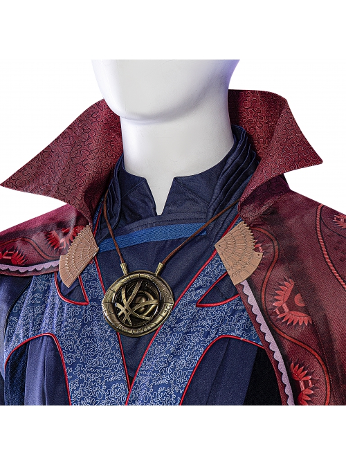 Doctor Strange In The Multiverse Of Madness Stephen Strange New Version Halloween Cosplay Accessories Bronze Necklace