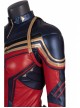 The Avengers 4 Endgame Captain Marvel Carol Danvers Halloween Cosplay Costume Red Vest