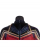 The Avengers 4 Endgame Captain Marvel Carol Danvers Halloween Cosplay Costume Red Vest