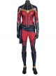 The Avengers 4 Endgame Captain Marvel Carol Danvers Halloween Cosplay Costume Red Vest