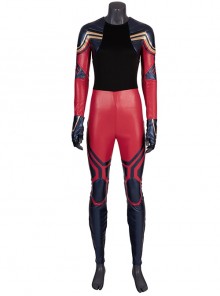 The Avengers 4 Endgame Captain Marvel Carol Danvers Halloween Cosplay Costume Bodysuit