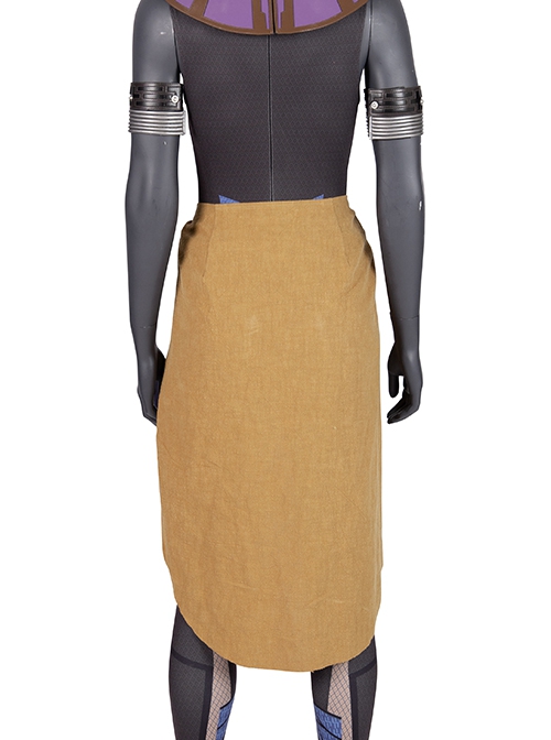 Avengers Endgame Black Panther Princess Shuri Halloween Cosplay Accessories Khaki Aprons