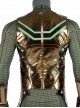 Spider-Man Far From Home Mysterio Battle Suit Halloween Cosplay Costume Golden Vest