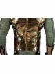 Spider-Man Far From Home Mysterio Battle Suit Halloween Cosplay Costume Golden Vest