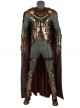 Spider-Man Far From Home Mysterio Battle Suit Halloween Cosplay Costume Golden Vest