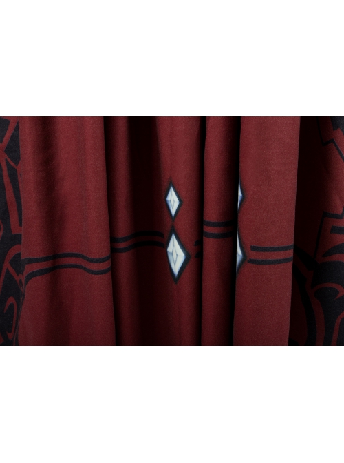 Spider-Man Far From Home Mysterio Battle Suit Halloween Cosplay Costume Red Cloak