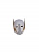 The Flash Season 5 Godspeed August Heart White Battle Suit Halloween Cosplay Accessories EVA Helmet