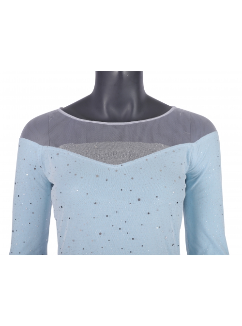 Frozen 2 Elsa Blue Dress Suit Halloween Cosplay Costume Blue Dress