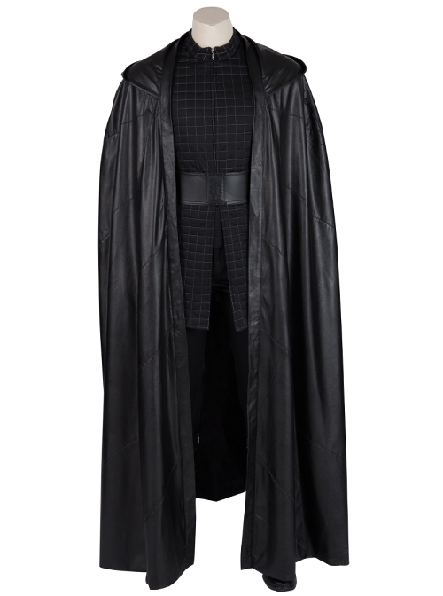 Star Wars The Rise Of Skywalker Kylo Ren Halloween Cosplay Costume Black Vest
